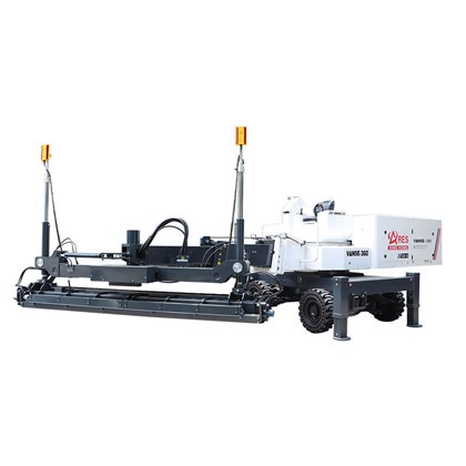 VANSE тип стрела Хидравлична четириколесна автоматична самонивелираща се машина за лазерна замазка за бетон за продажба