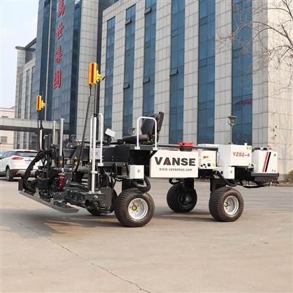 Вансе бетонна подложка Лазерна вибрационна машина за изравняване с отдалечена система