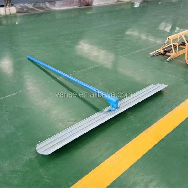 Vanse Manual Putty And Scraper Concrete Durable Square End Concrete Leveling Magnesium Bull Float